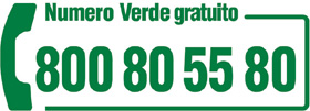 numero verde gratuito 800805580