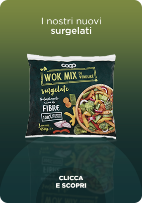 i nostri nuovi surgelati, wok mix