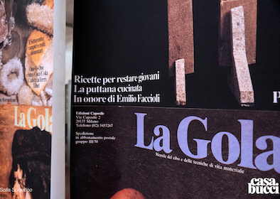 Immagini di più copertine della rivista Gola